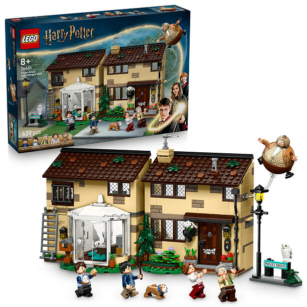 LEGO® Harry Potter™ 76451 Zobí ulice: Návštěva tety Marge