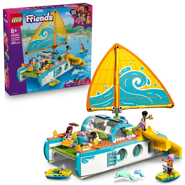 LEGO® Friends 42664 Dobrodružství na jachtě