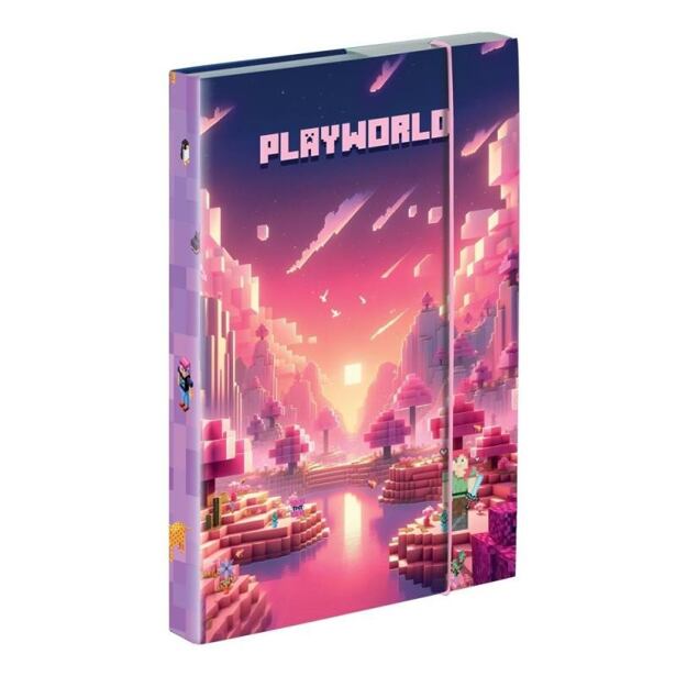 Oxybag Box na sešity A4 Playworld Girl