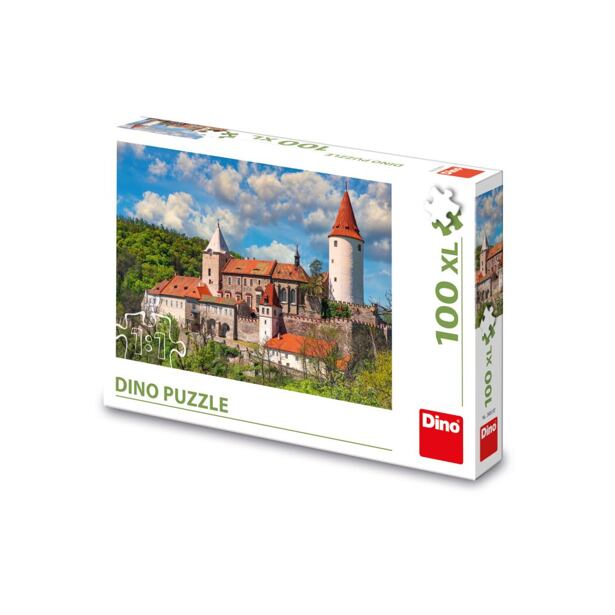 Dino Hrad Křivoklát Puzzle 100 XL dílků