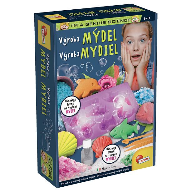 Lisciani Výroba mýdel mořský svět