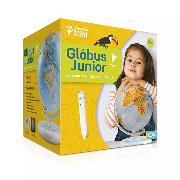 Albi Kouzelné čtení Globus Junior CZ