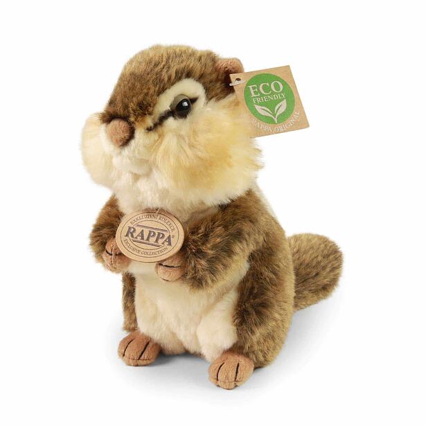 Rappa Plyšový čipmank stojící 20 cm ECO-FRIENDLY