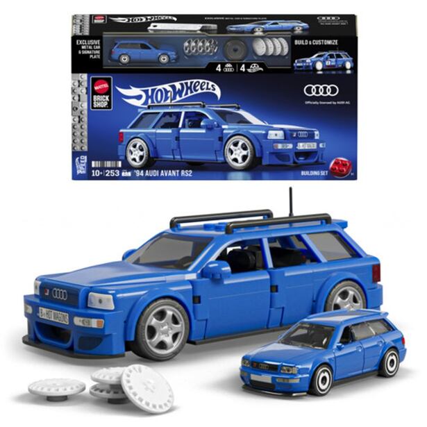Mattel Brick Shop Hot Wheels Speed series - 94 Audi Avant RS2