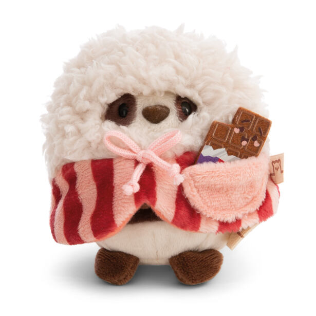 NICI Plyš MyMochi Panda Kono 8 cm v kostýmu popcorn s čokoládou