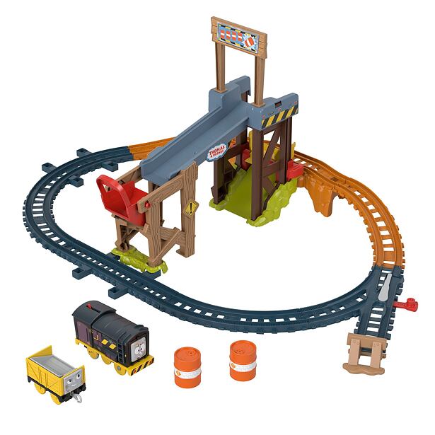 Fisher Price Dieselův stavební a nákladní set