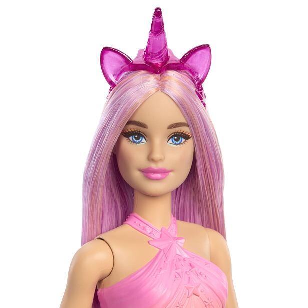 Mattel Barbie Pohádková víla jednorožec - růžová