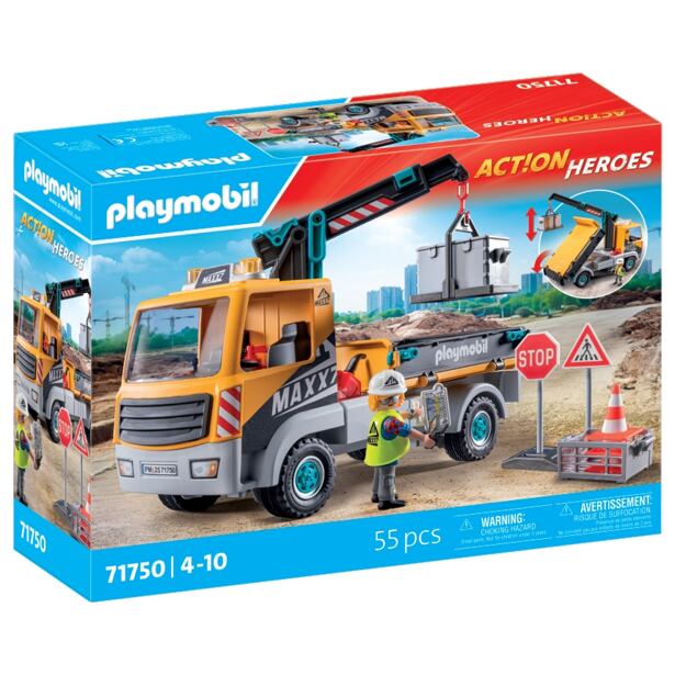 Playmobil Nákladní auto s jeřábem