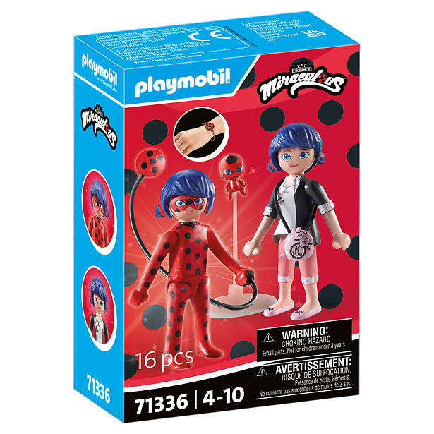 Playmobil Kouzelná Beruška a Černý kocour: Marinette & Beruška