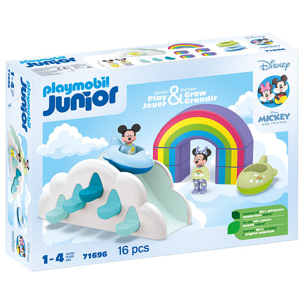 Playmobil Junior & Disney: Obláčkový domek Mickeyho a Minnie