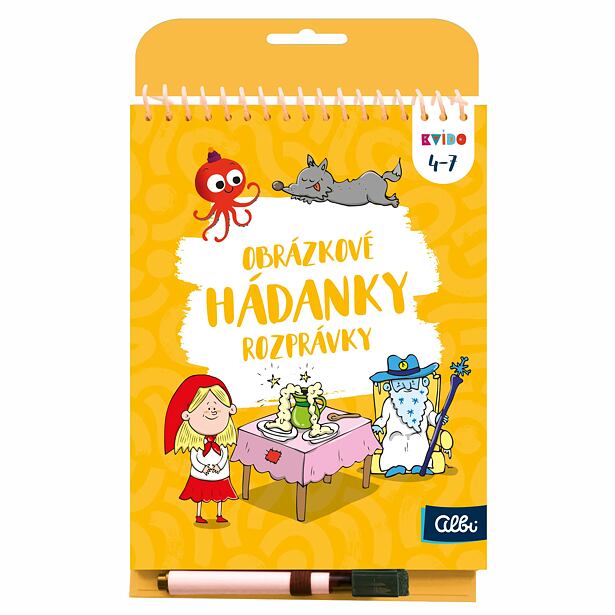 Albi Kvído - Obrázkové hádanky 2 - Rozprávky SK