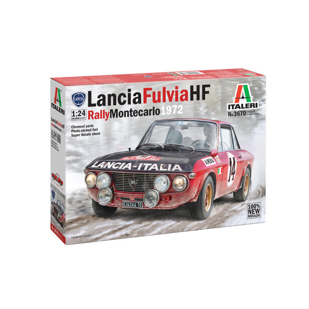 Italeri Model Kit auto 3670 - Lancia Fulvia HF (1:24)