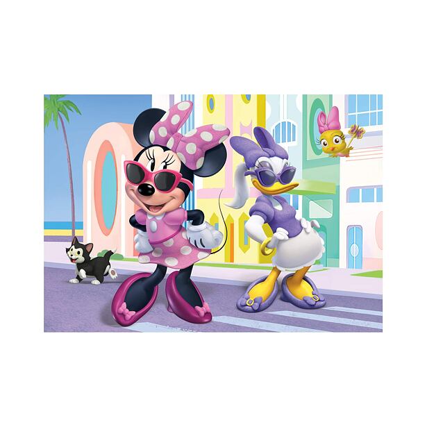 Dino Minnie a Daisy ve městě Puzzle 100 XL dílků