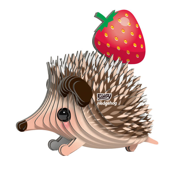 EUGY Ježek 3D kartonová skládačka