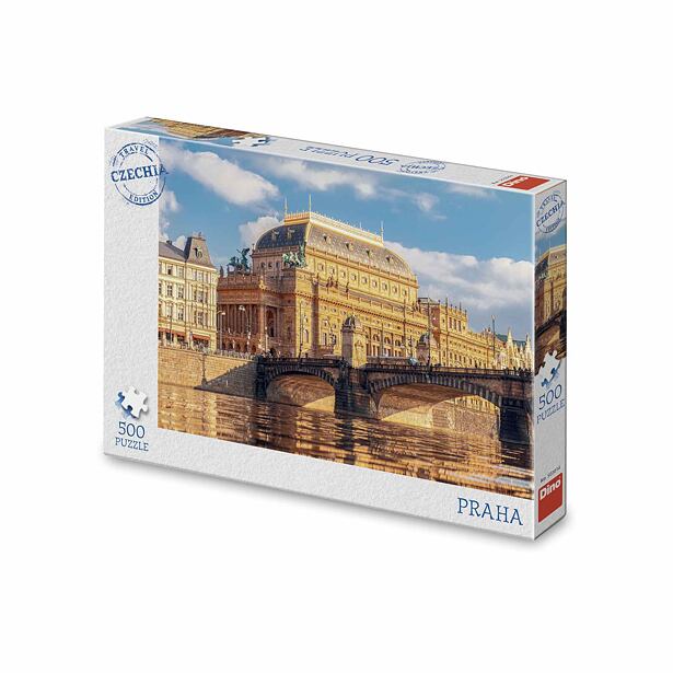 Dino Národní divadlo Puzzle 500 dílků TRAVEL