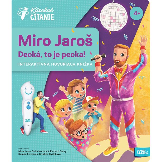 Albi Kouzelné čtení Kniha Miro Jaroš SK