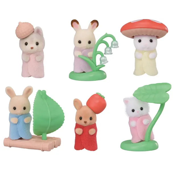 Sylvanian Families Baby zvířátka v lesních kostýmech