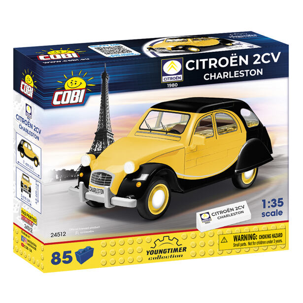 Cobi 24512 Citroen 2CV Charleston z roku 1980