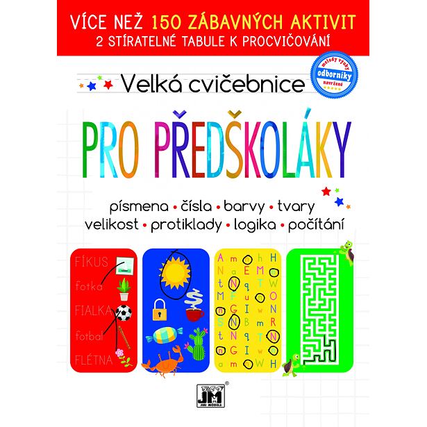 Jiri Models Velká cvičebnice/ Pro předškoláky