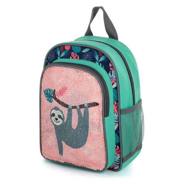 Oxybag Batoh dětský předškolní flitry - Lenochod