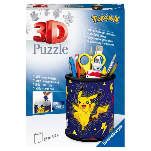 Ravensburger Pokémon Stojan na tužky 3D Puzzle 54 dílků