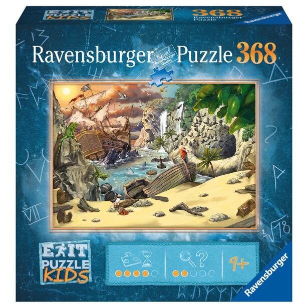 Ravenburger Exit KIDS Puzzle: Piráti 368 dílků