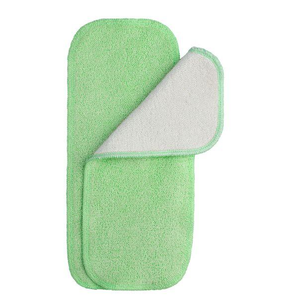 T-TOMI Bambusové vkládací pleny, green / zelená, 2ks