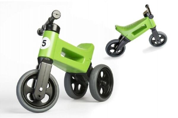 FUNNY WHEELS Odrážedlo Rider Sport 2v1 zelené