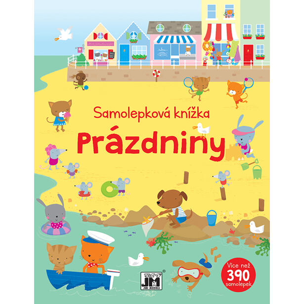 Jiri Models Velká samolepková kniha Prázdniny