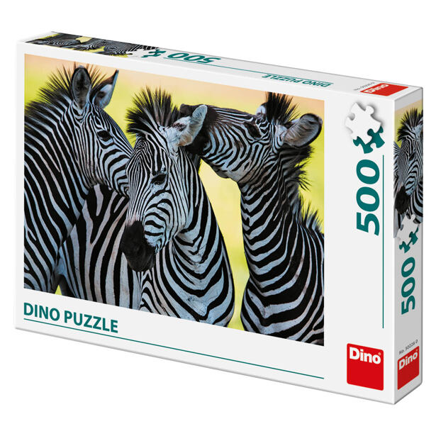 Dino Tři zebry Puzzle 500 dílků