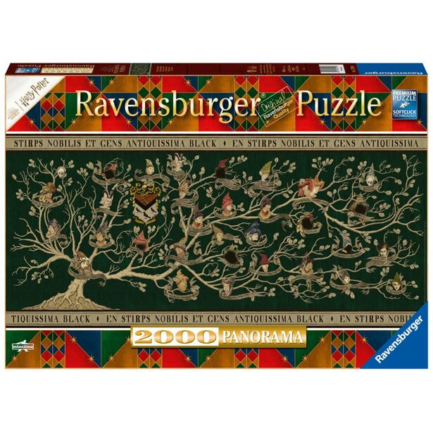 Ravensburger Harry Potter: Rodokmen Puzzle 2000 dílků Panorama