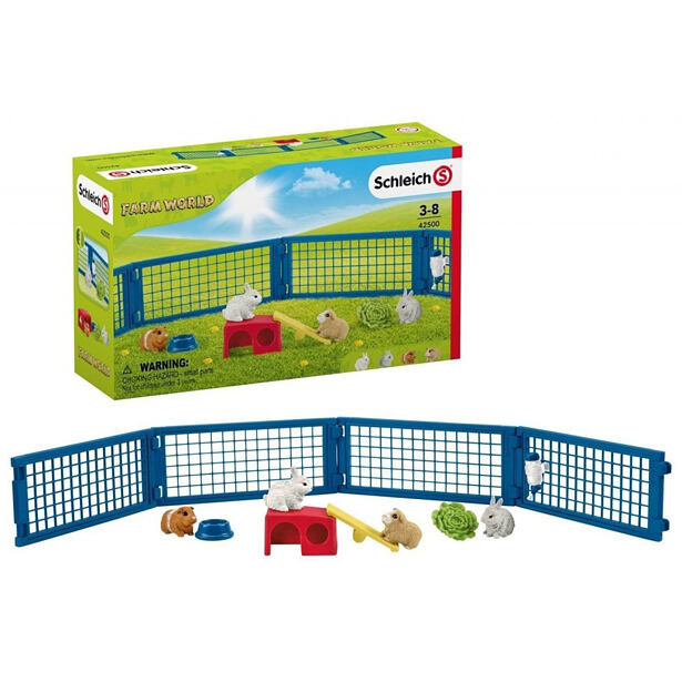 Schleich Oplocená aréna pro králíky a morčata