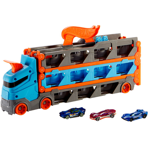 Mattel Hot Wheels Nadupaný tahač