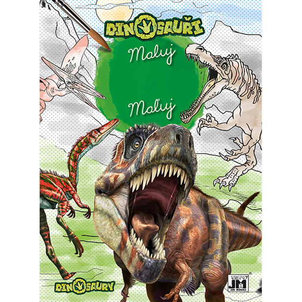 Jiri Models Maluj vodou! Dinosauři