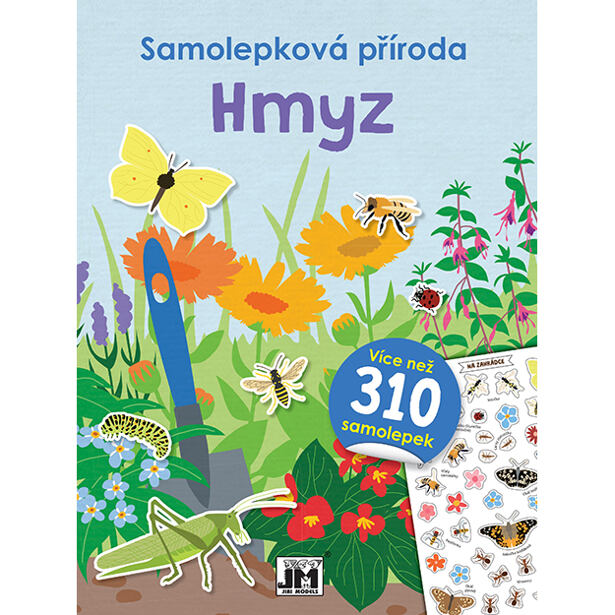 JIRI MODELS Samolepková příroda Hmyz