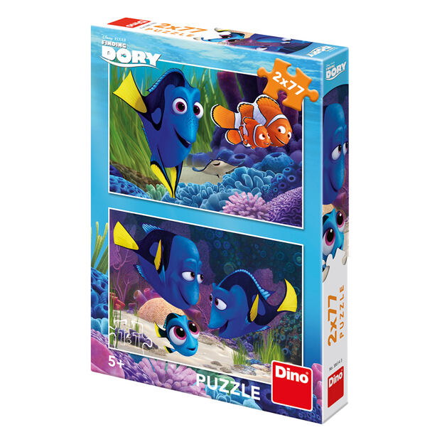 Dino Walt Disney Dory se našla Puzzle 2x77 dílků