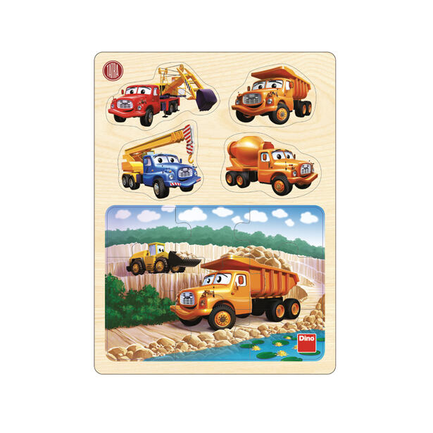 Dino Tatra V lomu Dřevěné puzzle