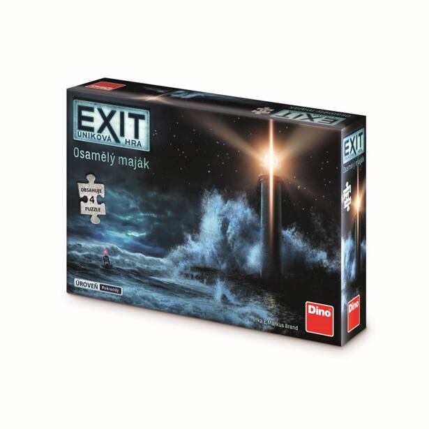 Dino EXIT Úniková hra s puzzle: Osamělý maják, Párty hra