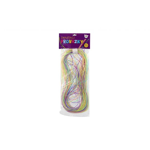 Teddies Zaplétací provázky/bužírky barevné 100cm 35ks v sáčku