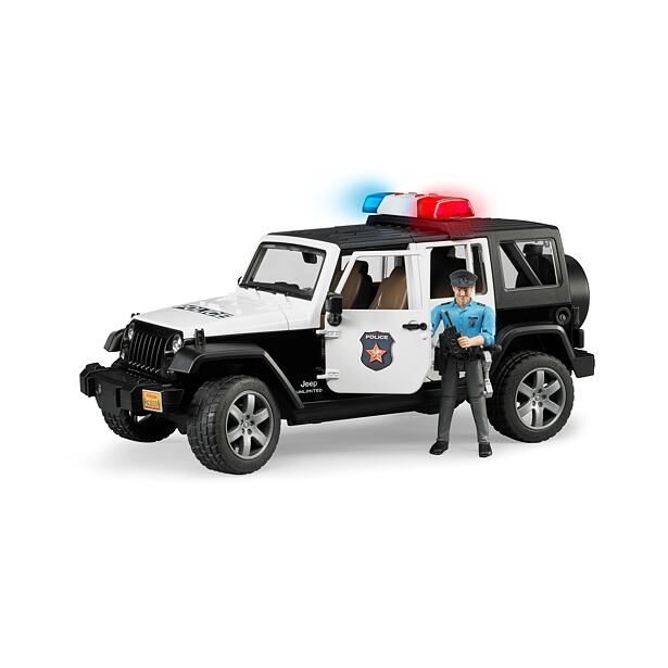 Bruder Jeep Wrangler  RUBICON,  POLICIE