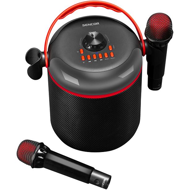 SENCOR Bluetooth reproduktor s bezdrátovými mikrofony