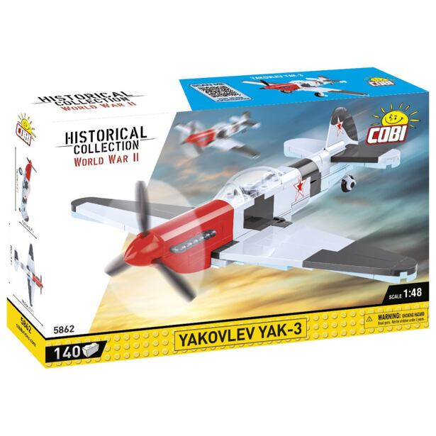 Cobi II WW Jakovlev YAK-3, 1:48