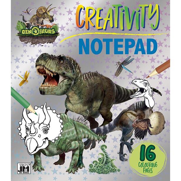 Jiri Models Blok k vybarvení Dinosauři