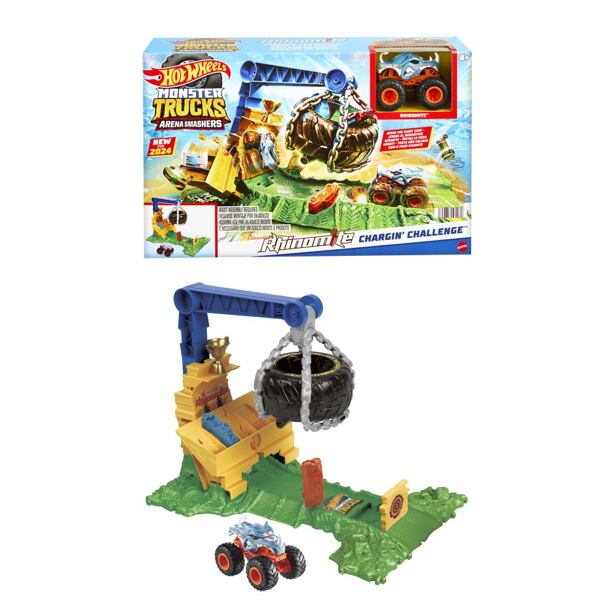 Hot Wheels Monster Trucks aréna: Výzva pro Rhinomita Herní set