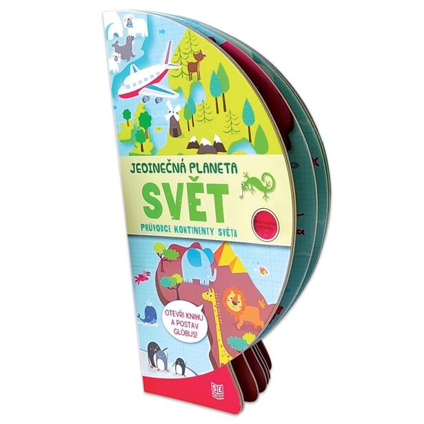 Pexi Knížka rozkládací globus - Svět