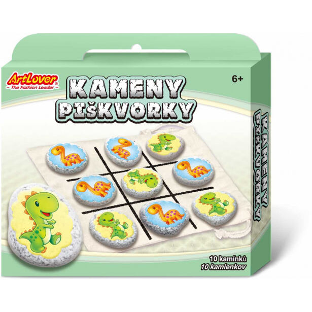 ArtLover Kameny - piškvorky - dinosauři