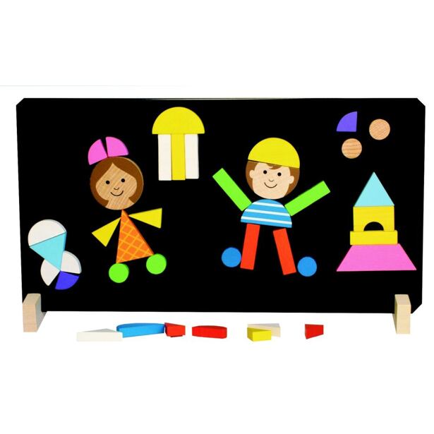 Detoa Magnetické puzzle Děti