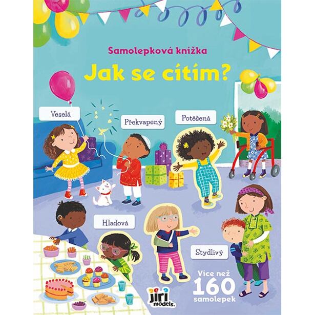 Jiri Models Samolepková knížka Jak se cítím