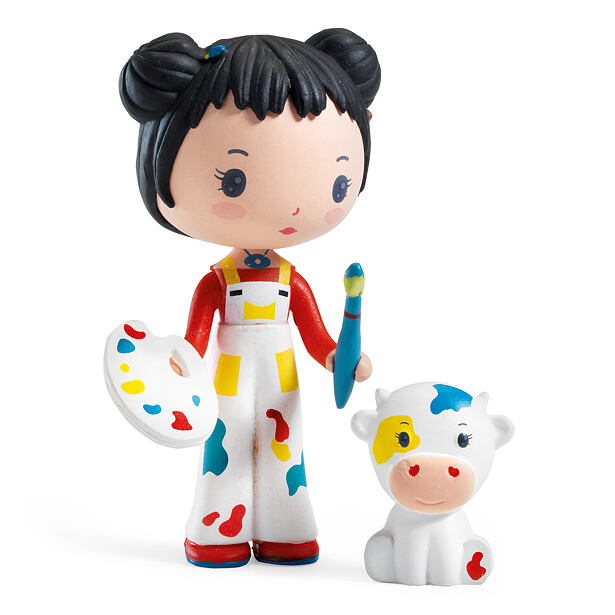 DJECO Tinyly figurka Barbouille a Gribs