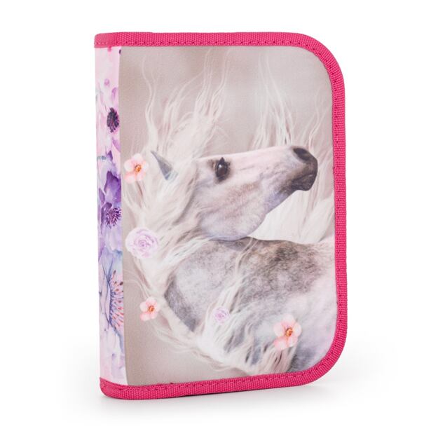 Oxybag Penál 1 p. 2 chlopně, prázdný kůň romantic